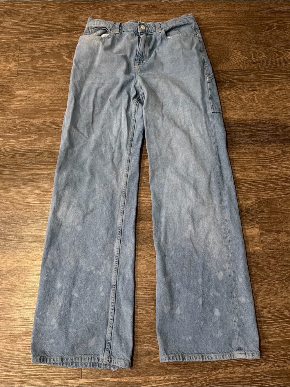 Free people Tinsley baggy high rise straight leg sz 29